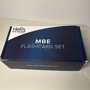 Helix Bar Review Uniform MBE Bar Exam Flashcard Set Multistate Bar Exam Prep